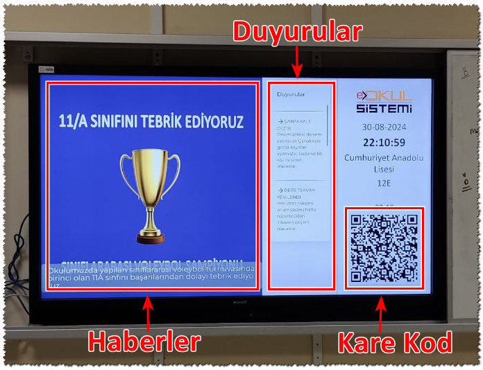 okullar için akıllı tahta kilit programı özellikleri